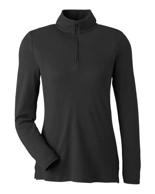 WOMEN's 1/4 ZIP PULLOVER (S&S ACTIVEWEAR)